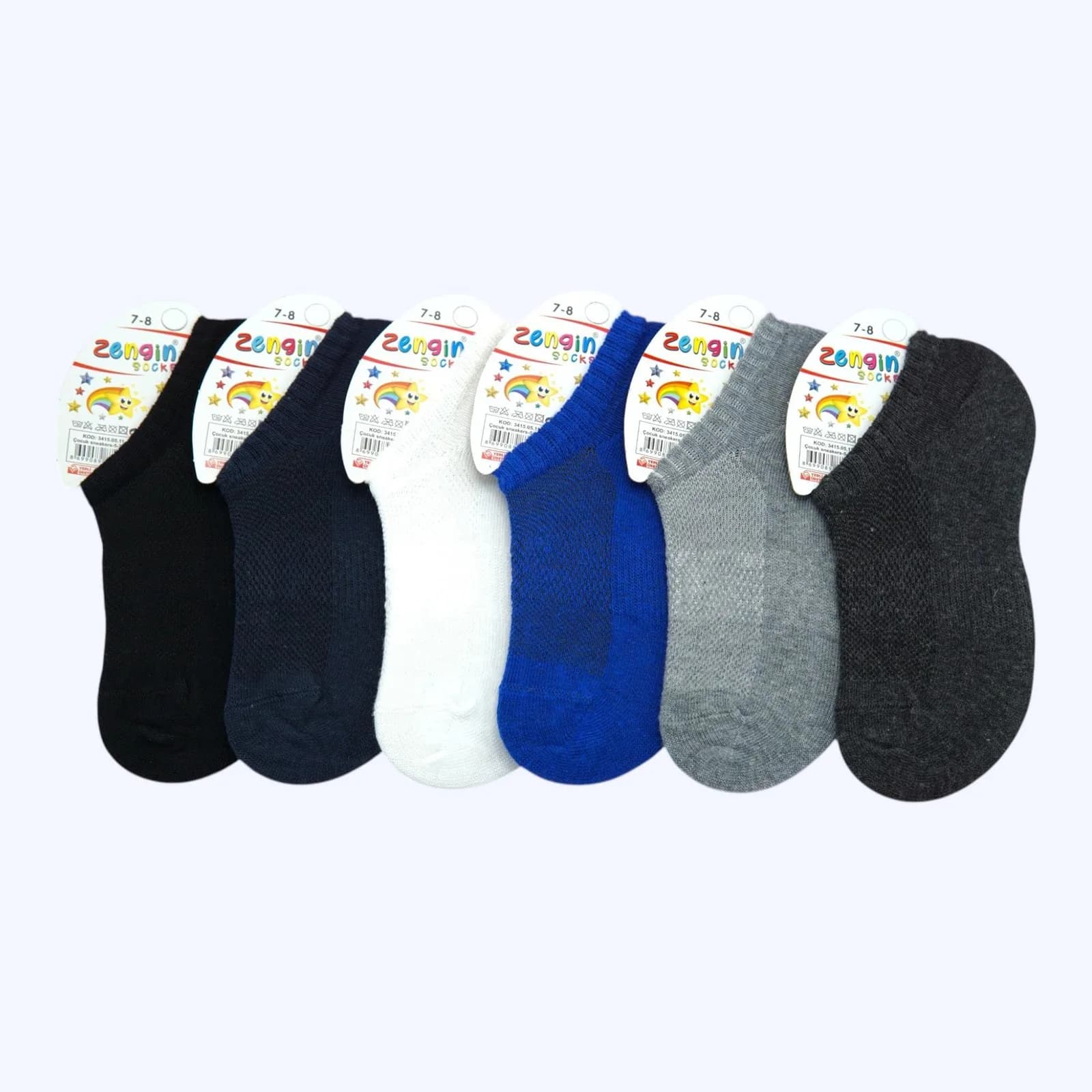 Erkek Çocuk Dikişsiz Sneaker Çorap