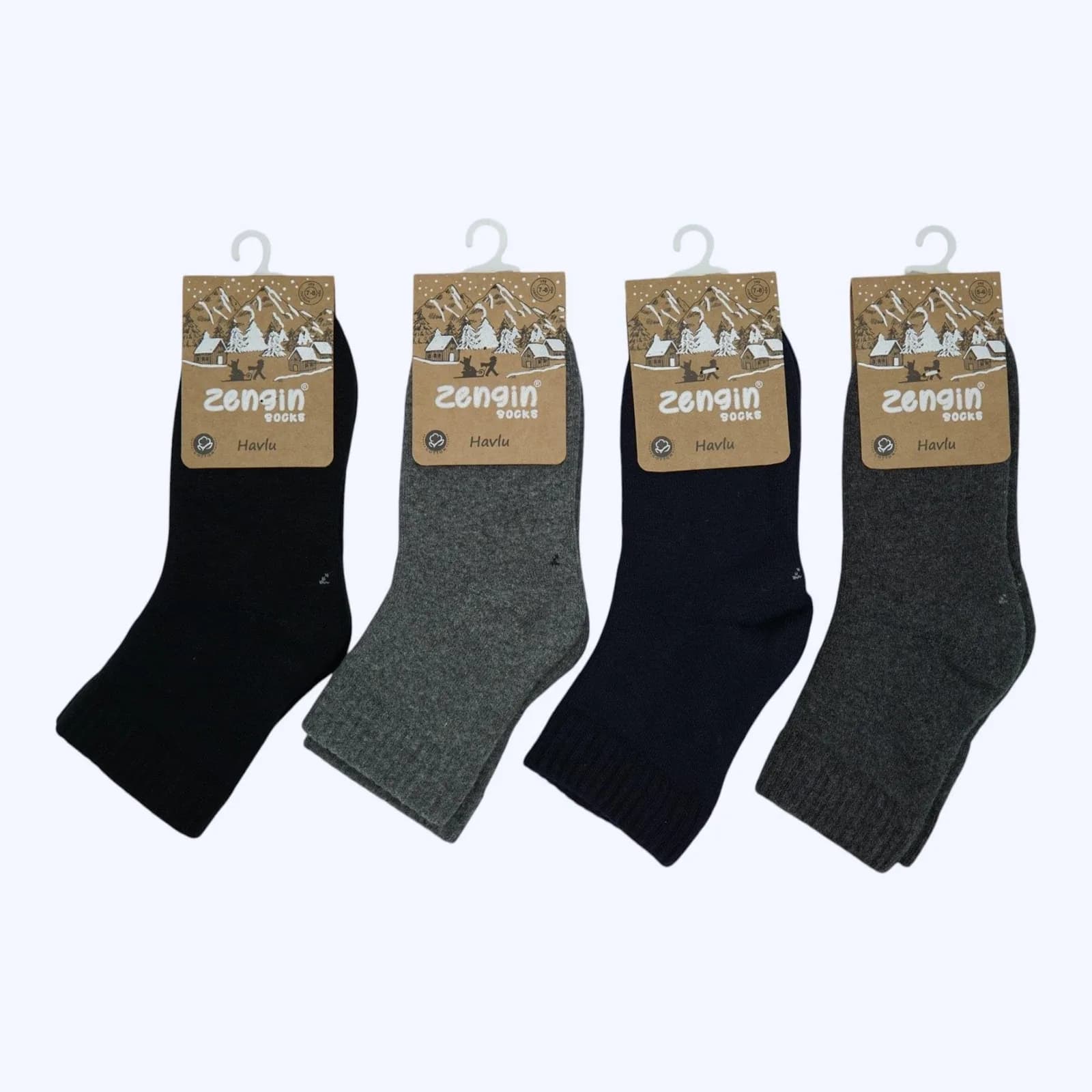 Erkek Çocuk Havlu Soket Dikişsiz